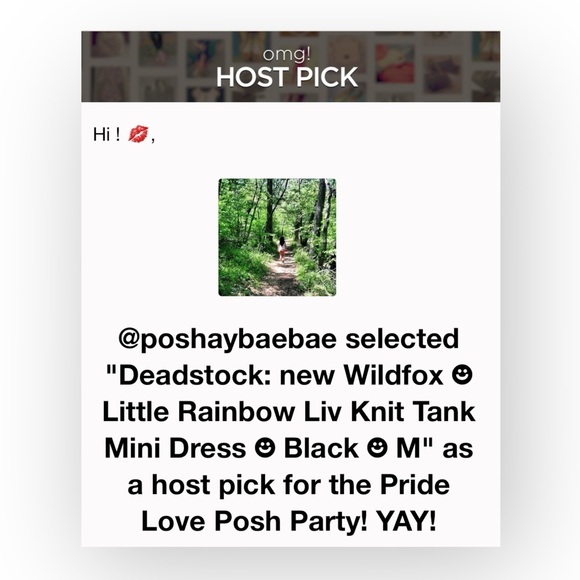 Deadstock: new Wildfox ☻ Little Rainbow Liv Knit Tank Mini Dress ☻︎ Black ☻︎ M - Picture 13 of 16
